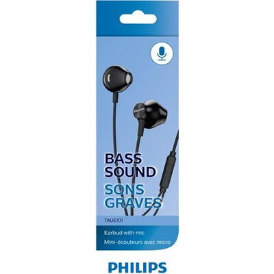 PHILIPS Headphones in-ear 14.2mm drivers open-back black