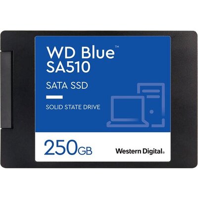 WD Blue SA510 SSD 250GB SATA III 6Gb/s cased 2.5inch 7mm
