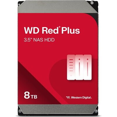 WD Red Plus 8TB SATA 6Gb/s HDD Desktop