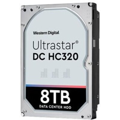 WESTERN DIGITAL Ultrastar DC HC320 3.5inch 26.1MM 8000GB 256MB 7200RPM SATA ULTRA 4KN SE