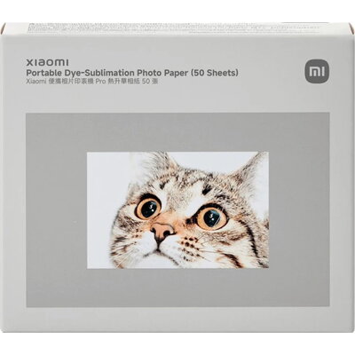 Xiaomi Portable Dye-Sublimation Photo Paper Stickers (50 Sheets)
