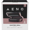 AENO Electric Grill EG3: 2000W, 7 automatic programs +Manual mode, 4 Degrees of Roast, Color indication,  Removable plates Plate