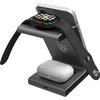 Prestigio ReVolt A8, 3-in-1 wireless charging station for iPhone, Apple Watch, AirPods, wilreless output for phone 7.5W/10W, wir