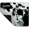 full print white and black design, bottom is black rubber with embossed LORGAR logo with double side edge stitching full print white and black design, bottom is black rubber with embossed LORGAR logo with double side edge stitching