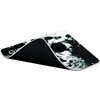 full print white and black design, bottom is black rubber with embossed LORGAR logo with double side edge stitching full print white and black design, bottom is black rubber with embossed LORGAR logo with double side edge stitching