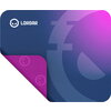 Lorgar Main 133, Gaming mouse pad, High-speed surface, Purple anti-slip rubber base, size: 360mm x 300mm x 3mm, weight 0.2kg