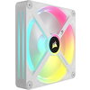 CORSAIR QX RGB Series, iCUE LINK QX140 RGB WHITE, 140mm Magnetic Dome RGB Fan, Dual Fan Kit