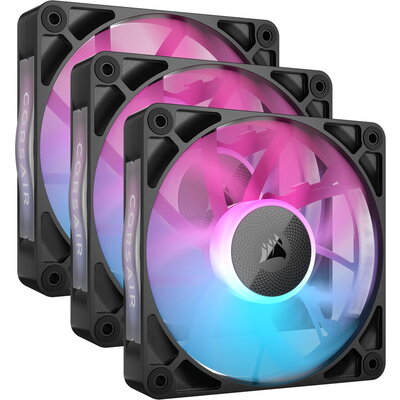 Corsair RX RGB Series, iCUE LINK RX120 RGB, 120mm RGB Fan, Triple Fan Kit