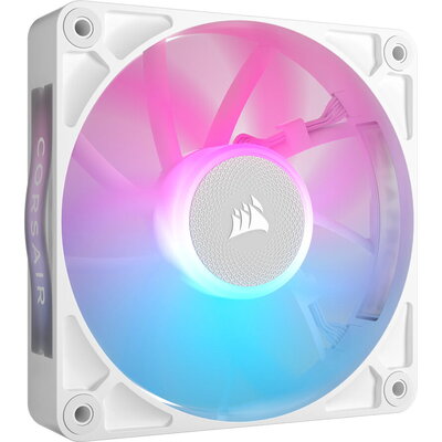 CORSAIR RX RGB Series, iCUE LINK RX120 RGB White, 120mm RGB Fan, Single Fan