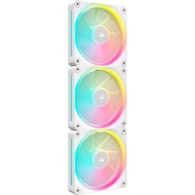 CORSAIR LX RGB Series, iCUE LINK LX120 RGB White, 120mm RGB Fan, Triple Fan Kit