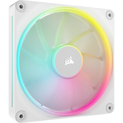 Corsair LX RGB Series, iCUE LINK LX140 RGB White, 140mm RGB Fan, Single Fan