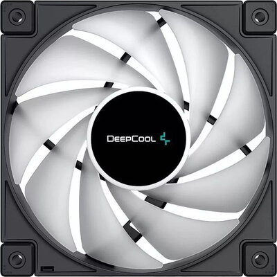 DEEPCOOL FC120, ARGB 120 mm fan, Addressable RGB LED, Hydro Bearing, Black, R-FC120-BAMN1-G-1