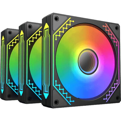 Вентилатори Xigmatek Starz Pro (3PCS M20A Fans, ARGB MB SYBC Control Box & Remote Controller, Color Box)