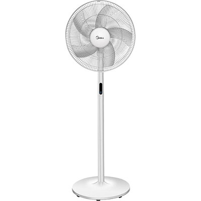 Midea Stand fan, 48W, 40cm, 8 Speeds, 8H timer, LED display, electric control with remote