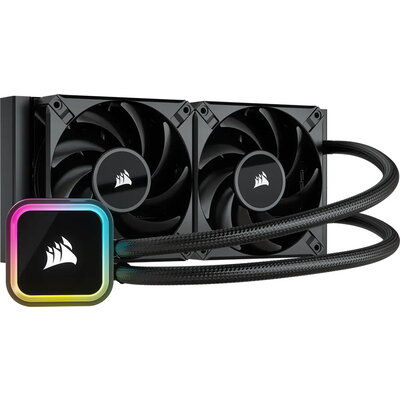 CORSAIR iCUE H100i RGB ELITE, 240mm Radiator, Liquid CPU Cooler
