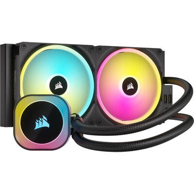 CORSAIR iCUE LINK H115i RGB AIO, 280mm Radiator, Liquid CPU Cooler