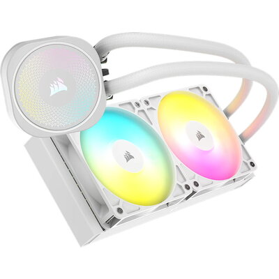 Corsair NAUTILUS 240 ARGB White, 240mm Radiator, Liquid CPU Cooler