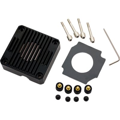 EK-DDC Heatsink Housing - Black, heatsink upgrade kit