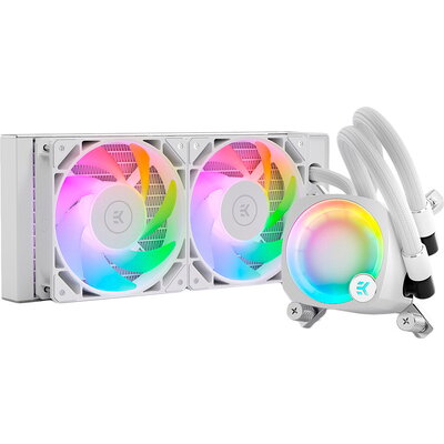 EK-Nucleus AIO CR240 Lux D-RGB - White