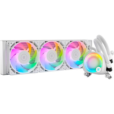 EK-Nucleus AIO CR360 Lux D-RGB - White