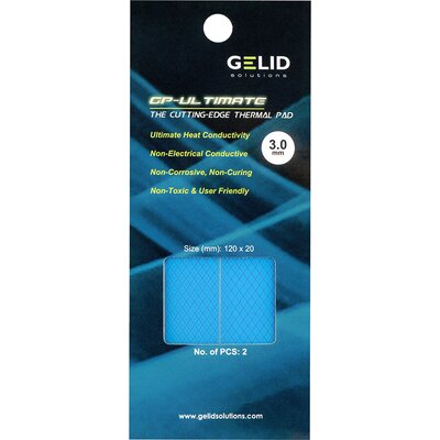 GELID GP-ULTIMATE THERMAL PAD 120x20x3, Value Pack (2pcs included)