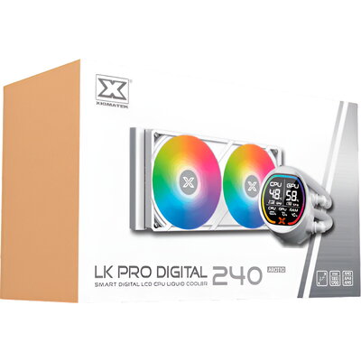 LK Pro 240 Digital Arctic EN47435 (WH AIO,Digital LCD Pump & 240mm PWM Fan,Mini ARGB Controller,Intel & AMD & 20xx) LK Pro 240 Digital Arctic EN47435 (WH AIO,Digital LCD Pump & 240mm PWM Fan,Mini ARGB Controller,Intel & AMD & 20xx)