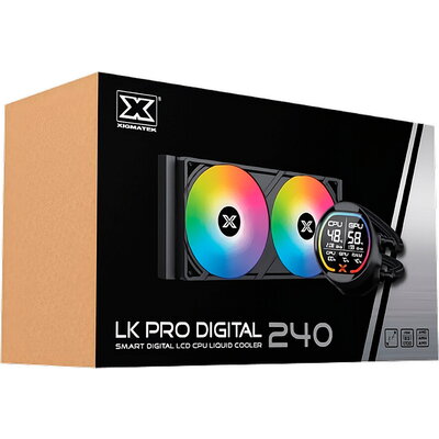 LK Pro 240 Digital EN47428 (BK AIO,Digital LCD Pump & 240mm PWM Fan,Mini ARGB Controller,Intel & AMD & 20xx) LK Pro 240 Digital EN47428 (BK AIO,Digital LCD Pump & 240mm PWM Fan,Mini ARGB Controller,Intel & AMD & 20xx)