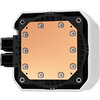 DeepCool MYSTIQUE 360 WH ARGB, 360mm CPU Liquid Cooler, 2.8" LCD screen, 3x120mm PWM ARGB Fans, Fluid Dynamic Bearing, Whit