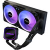 Asrock Pro 240 ARGB, AiO liquid cooler, 240 mm radiator, AM5, AM4, LGA1851, LGA1700, 90-APRA36-BAAGA6, Black, 6Y