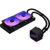Asrock Pro 240 ARGB, AiO liquid cooler, 240 mm radiator, AM5, AM4, LGA1851, LGA1700, 90-APRA36-BAAGA6, Black, 6Y