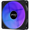 Asrock Pro 240 ARGB, AiO liquid cooler, 240 mm radiator, AM5, AM4, LGA1851, LGA1700, 90-APRA36-BAAGA6, Black, 6Y