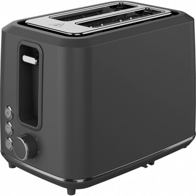 Electric Toaster, Grey, 920-1080W, 2 slots, 3 modes, 7 browning levels