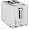 Electric Toaster, white, 920-1080W, 2 slots, 3 modes, 7 browning levels