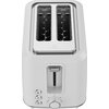 Electric Toaster, white, 920-1080W, 2 slots, 3 modes, 7 browning levels