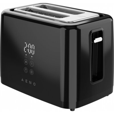 Electric Toaster, black, 780-930W, 2 slots, 3 modes, 7 browning levels