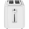 Electric Toaster, White, 780-930W, 2 slots, 3 modes, 7 browning levels