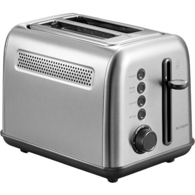 BUYDEEM DT620E 2 Slice Toaster, Stainless Steel