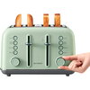 BUYDEEM DT640E 4 Slice Toaster, Cozy Greenish
