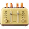 BUYDEEM DT640E 4 Slice Toaster, Mellow Yellow