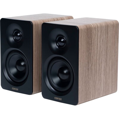 Edifier M60 Bookshelf Speakers, Classic Oak
