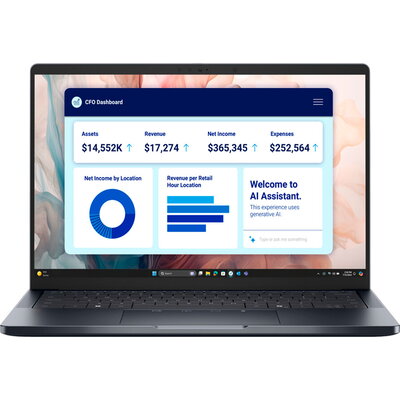 Dell Pro 14 Plus (PB14250), Intel Core Ultra 5 120U (10C, up to 5.0GHz), 14.0"FHD+(1920x1080) Non-Touch AG, 16GB (1x16GB) D