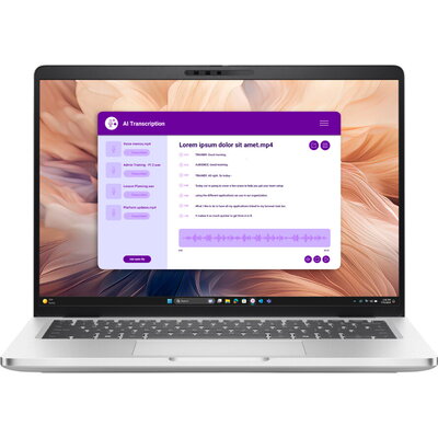 Dell Pro 14 Plus (PB14250), Intel Core Ultra 5 235U (12C, 12T, 22MB cache, up to 4.8GHz), 14.0"FHD(1920x1200) Non-Touch AG,