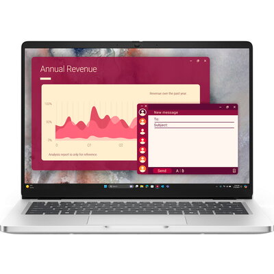 Dell Pro 14 (PC14250), Intel Core Ultra 5 225U(12C, 14T, 12MB, up to 4.8GHz), 14.0" FHD+(1920x1200) Non-Touch, 16GB(1x16GB)