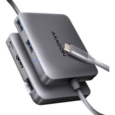 AXAGON USB-C Multiport, 5Gbps, 5-port, PD 100W