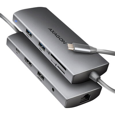 AXAGON HMC-8HLSA USB-C 3.2 Gen 1 hub, 3x USB-A + 4K/30Hz HDMI