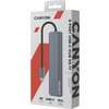 CANYON hub DS-17 6in1 4k USB-C Grey