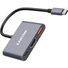 CANYON hub DS-4 3in1 USB-C Grey