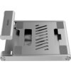Canyon Laptop stands with hub, TYPE C F to HDMI2.0+2USB3.0+USBC3.0+RJ45+PD, TYEP C TO C cable 1m white with Emarker: HUSB332A, M