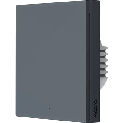 Aqara Smart Wall Switch H1 (with neutral, single rocker) Model No: WS-EUK03; SKU: AK073RUG01