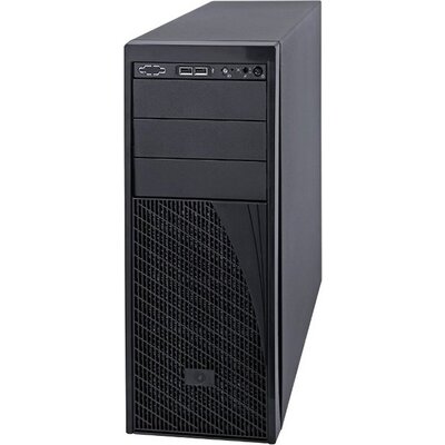 Intel Server Chassis P4000XXSFDR Midi Tower (6.81" x 17.24" x 21.5"), 4xHDD3.5 Fixed, 7xSlots, USB2.0, 2xPSU 460W